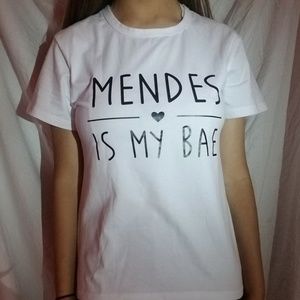 White Shawn Mendes Shirt